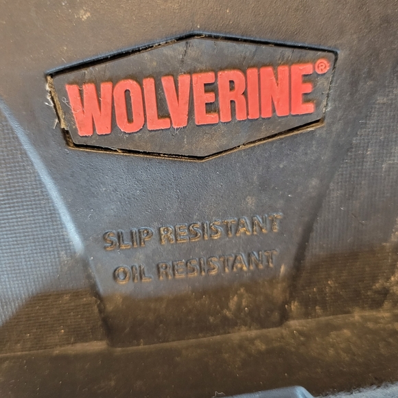 EUC! Wolverine Men's Rancher Square-Toe Steel-Toe Wellington Work Boots US 13 EW - Picture 9 of 10